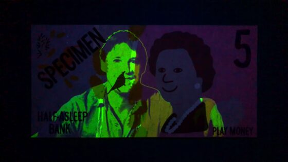 bank notes invisible ink