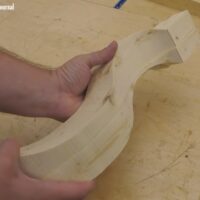 curved wood legs woodworking
