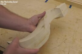 curved wood legs woodworking