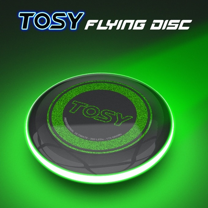 TOSY Flying Duo Is An LED Frisbee and Boomerang AllInOne Science and Technology Before It