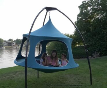 TreePod Canopy Provides Hybrid Canopy-Hammock Experience TreePod Canopy