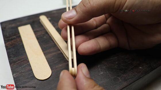 wooden butterfly knife