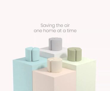 AirHero Is an Air Purifier Made From Upcycled Coconut Waste AirHero