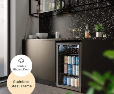 HomeLabs Mini-fridge: The Portable Beer Fridge for Accessible Ice-Cold Drinks
