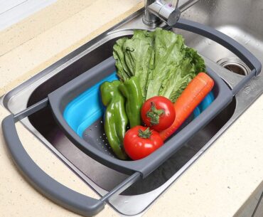 Best Colander for Hands-Free Food Rinsing & Straining