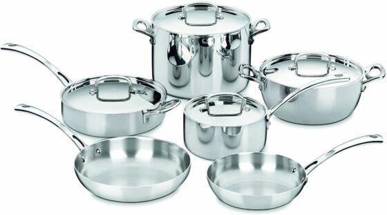 Cuisinart French Classic Tri-Ply Stainless 4 Quart Saucepan with