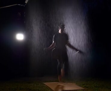Can You Skip Rope Fast Enough To Protect Yourself From the Rain? jump rope machine