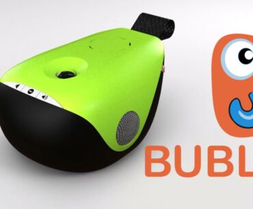 Buble Is a Projector Which Uses Toys To Play Animations Buble