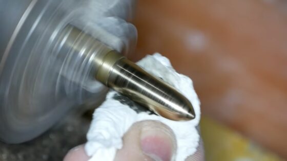 shooting bullet through resin egg