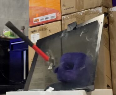 Just How Much Damage Can a Tempered Glass Panel Take? testing tempered glass panels