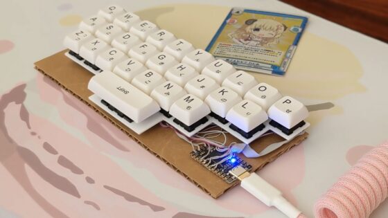 cardboard keyboard 
