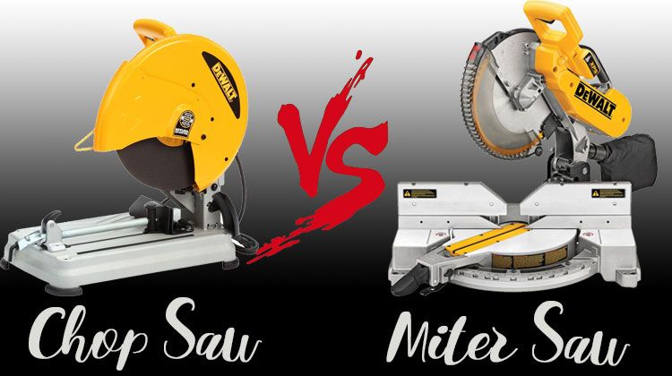 Chop Saw Vs. Miter Saw: What’s the Difference?