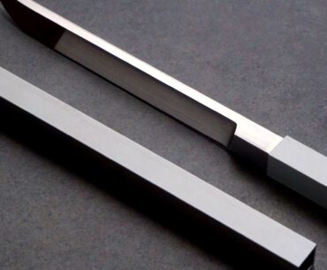 Hide Your Blade in Plain Sight With a Square Tube of Aluminum square tube knife