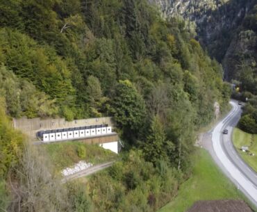 Tom Scott Practices At A Shooting Range With A Highway Nestled Between It Brünnlisau shooting range