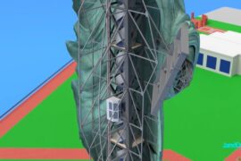 Statue of Liberty animation