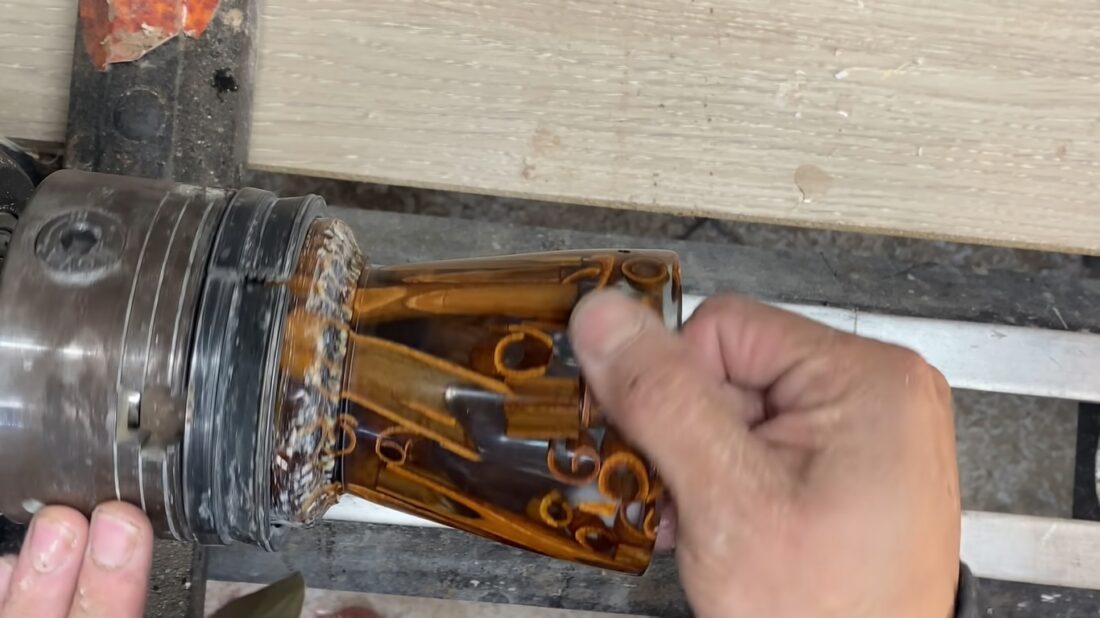 cinnamon turning