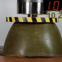 military helmet hydraulic press