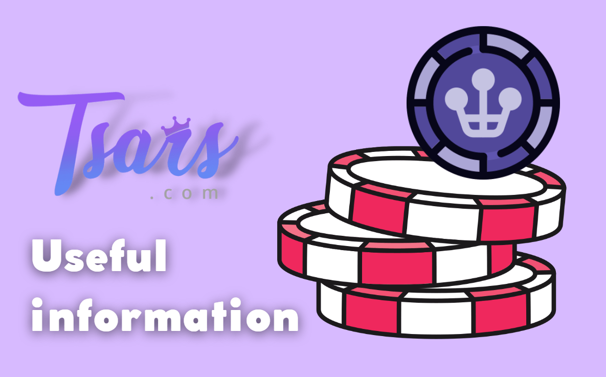 Useful Information About Tsars Casino AU