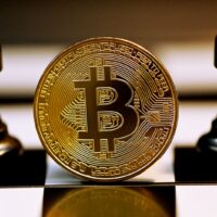 gold and silver round coin