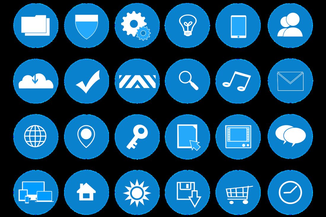icons, web development, website design