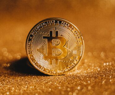 Bitcoin on the Threshold of a New Era Close-up Photo of a Gold Coin