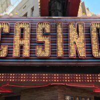 black and brown UNKs led signage