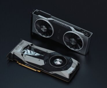 The GPU stock market duel: AMD vs. NVIDIA in the spotlight black and silver sony cassette player