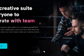 A person and person looking at a computer Description automatically generated