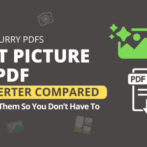 How To Get High Quality Picture to PDF Conversion For Free?