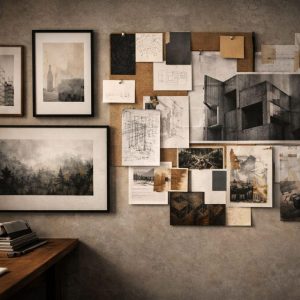 The Designer’s Guide to Using Wall Art as a Visual Thinking Tool