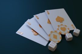 a group of objects on a surface