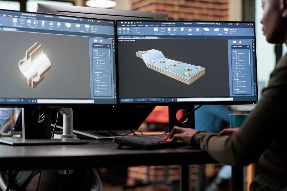 Designing for Pneumatics in CAD: How Airflow Specs Shape Enclosure, Manifold, and Actuator Models