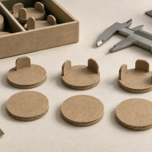 Test Game Pieces at the Table Before Opening CAD